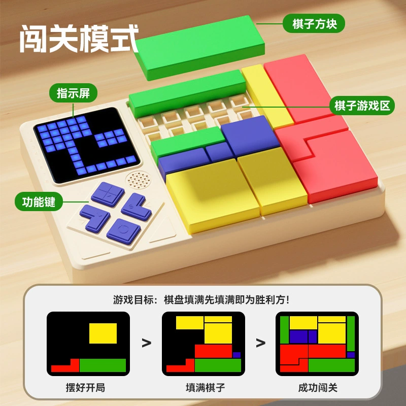 Пластиковая пятнадцать игра, детская игрушка, конструктор, логическая головоломка, Хуарун, оптовая