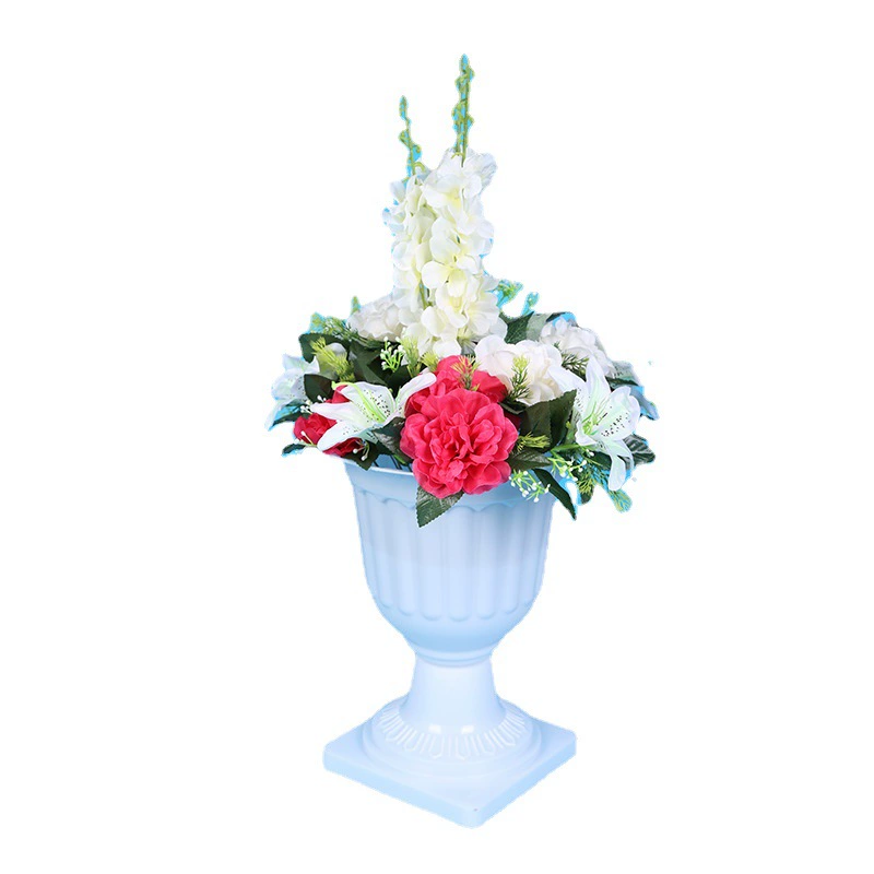 Оптовые свадебные товары Декорация Flower Pot Свадебное оформление Flower Pot Пластиковый горшок для цветов