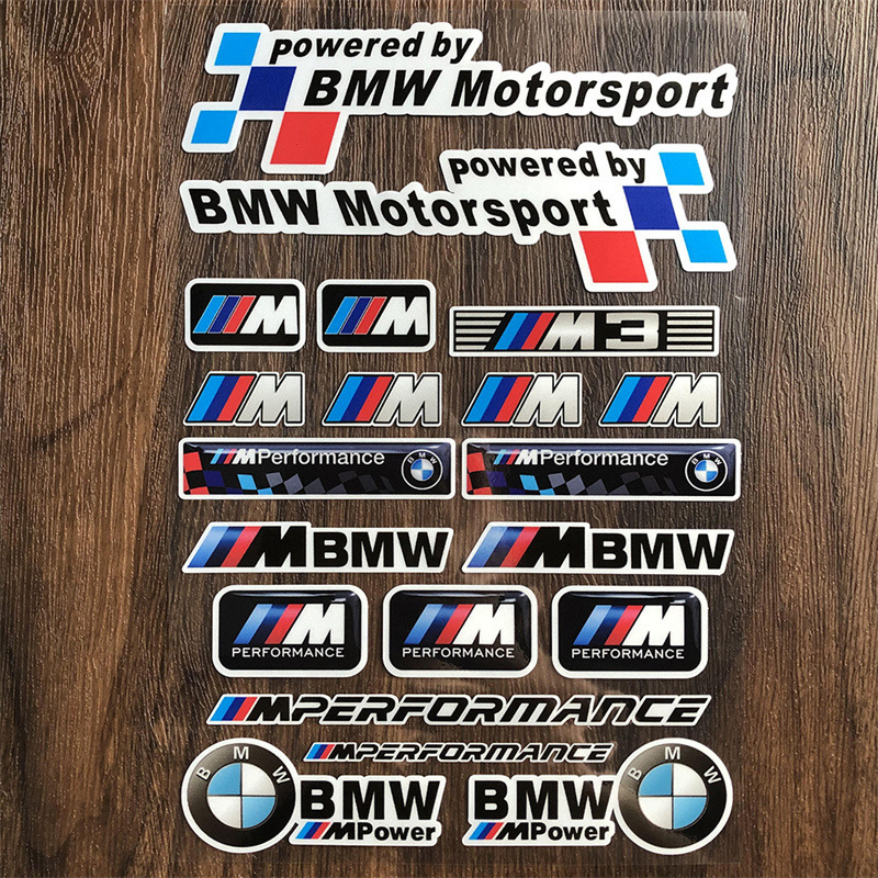 C BMW 반사 스티커 고급 소재