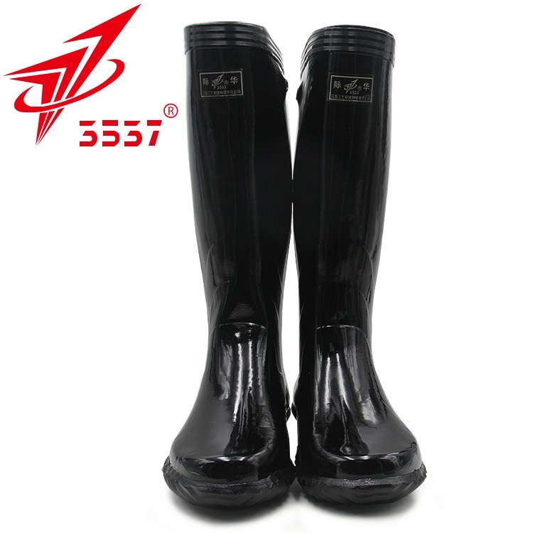 【批发】际华3537超高帮橡胶水靴防滑户外防水胶鞋耐磨