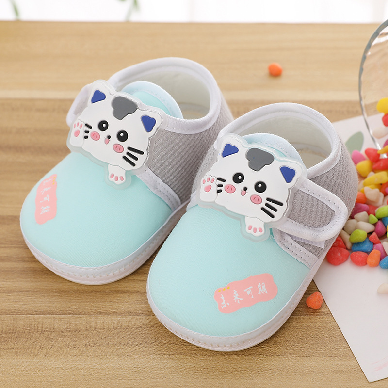 쇠고기 밑창 신발 6092 새끼 고양이 블루