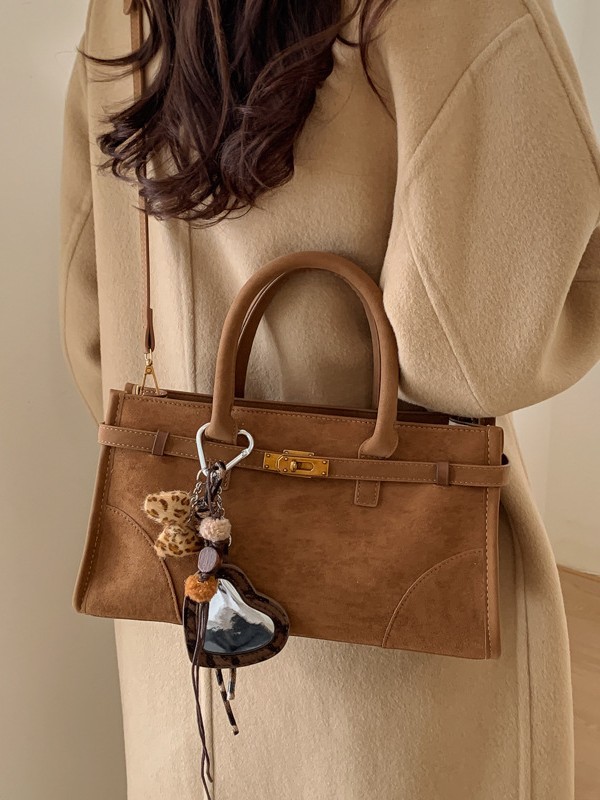 Bolso de gran capacidad para mujeres 2026 nuevo retro versátil ocio mochila de hombro texturizado bolso de mano de viaje