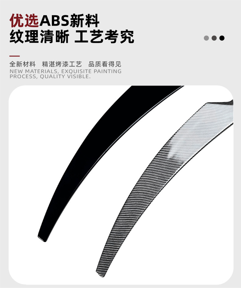 Suitable for Bmw X6 F16 X6M 2014-19 Rear Wing, Roof Wing, Spoiler, Exterior Modification Parts