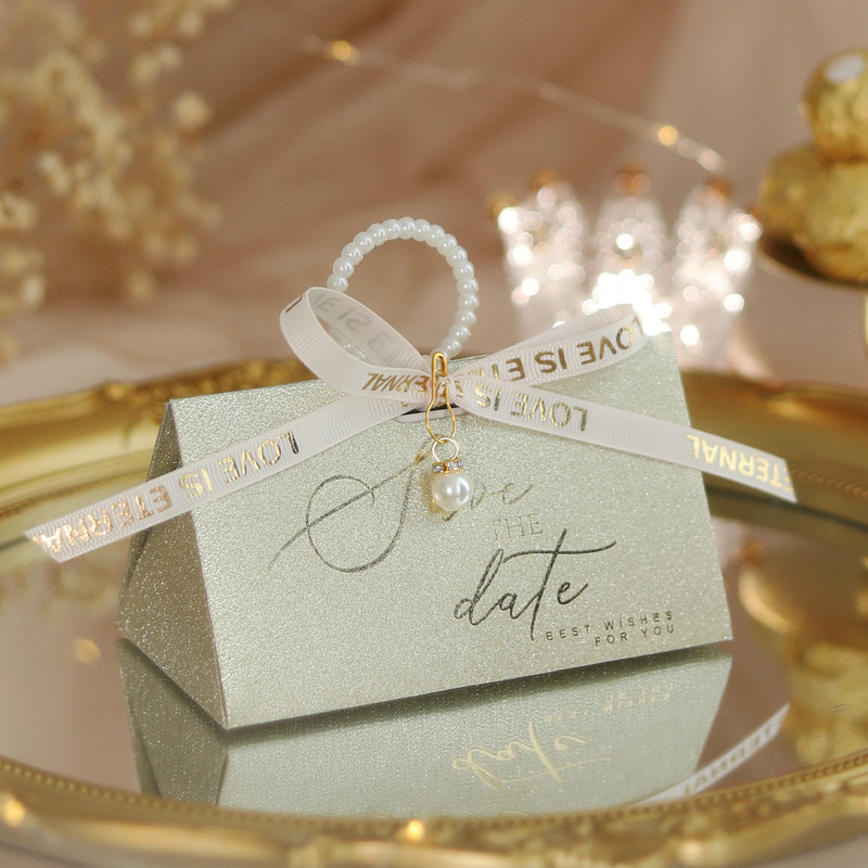 2025 新しいシュガーボックス結婚式のキャンディーボックスハイエンドの結婚式の婚約キャンディーボックスキャンディーバッグギフトボックス空箱|undefined