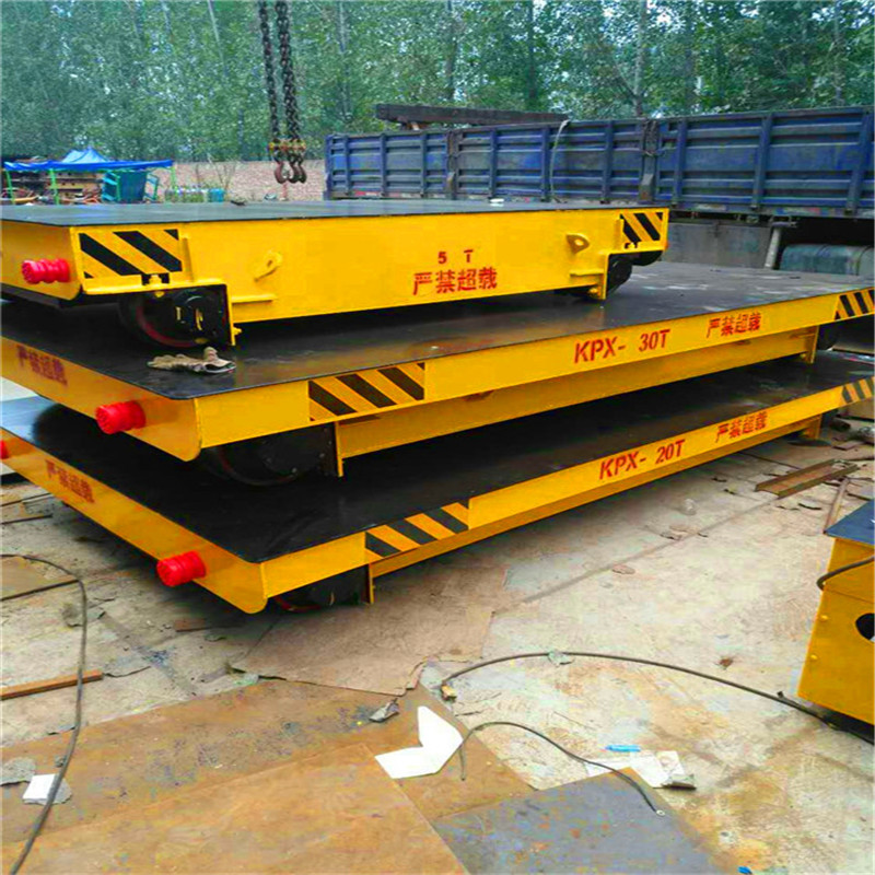 电动地平车 货物搬运载重10吨20吨平车 蓄电池无轨平车