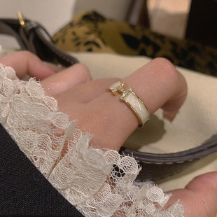 ����ɫ18K��ɫ��ĸH��ָŮ��ָ�p��С���OӋ��ʳָָ�h�������