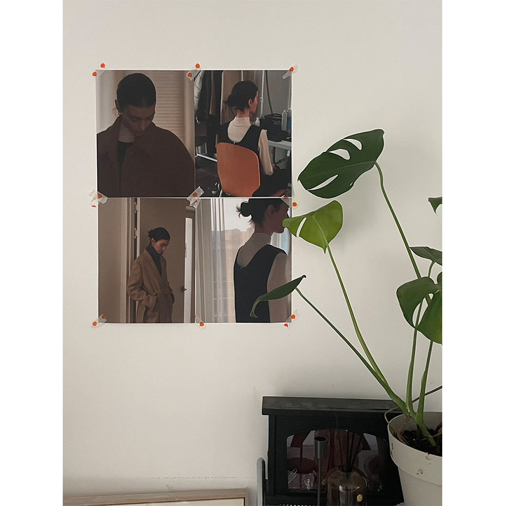 [Nordic Style] Designer Outfit Instagram Coat Combination Wall Sticker, Decorative Painting Poster