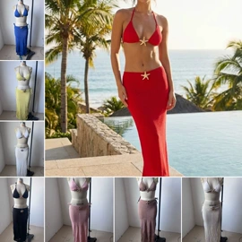 比基尼;连体泳衣;三件套泳装