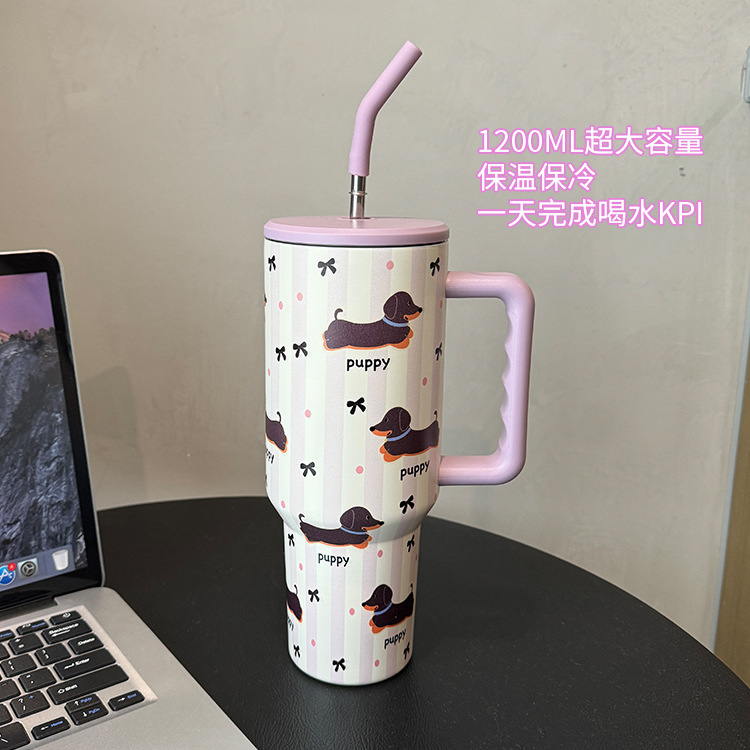 Taza Bingba original Taza de agua de gran capacidad de acero inoxidable 304 Taza fría para estudiantes Taza de café portátil para automóvil al por mayor