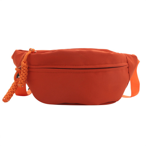 Casual Minimalist Single-Shoulder Bag Crossbody Chest Bag Casual Bags for Women Spring Trend Sporty Minority Waist Bag