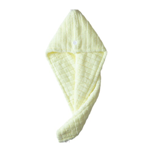 Internet celebrity plaid hair drying cap double-layer thickened women's strong water-absorbent and quick-drying new shower cap and turban hair scrubbing towel