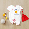 Summer thin children's cartoon overall for new born for baby