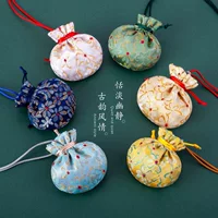 Новый пустой пакетик Dragon Boat Festival с длинной веревкой для детей, портативный пакетик с полынью, мини-сумка на шею в древнем стиле.