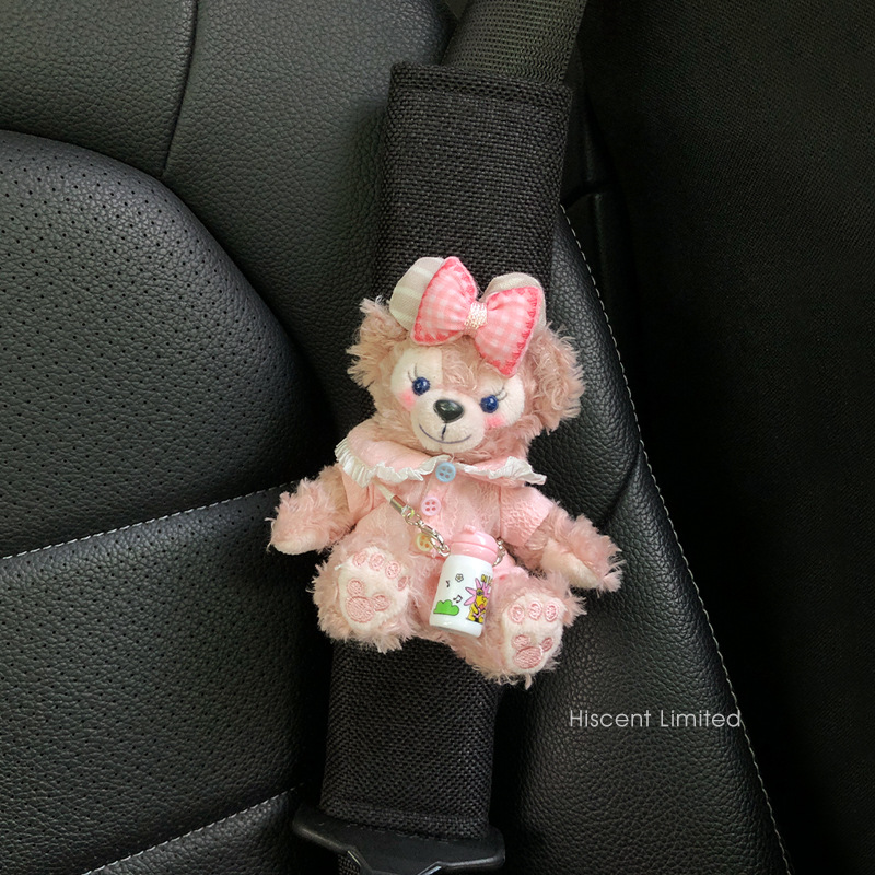 Funda Protectora de Felpa para Cinturón de Seguridad de Auto Decorativa