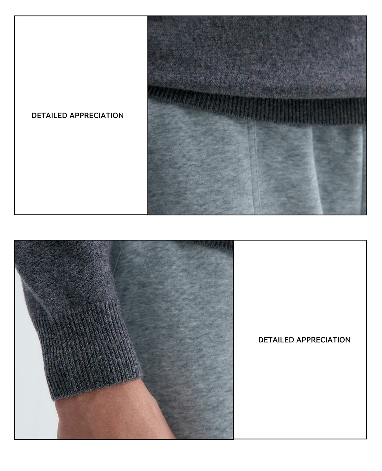 UNF Merino Wool Half-Turtleneck Sweater