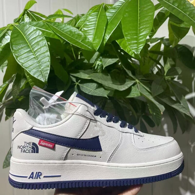 Putian Factory Joint AF1 Air Force One Milan White Blue Low Couple White Shoes Casual Shoes Foreign Trade Shoes