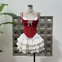 v领少女修身件套开衫