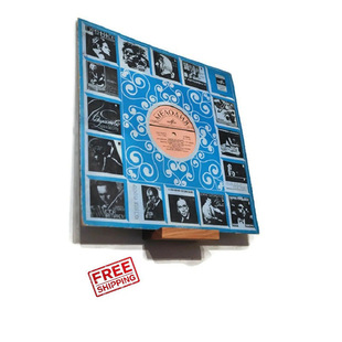 Vinyl Record Rack Wall-Mounted Wooden Book Display Display Rack Book Bracket