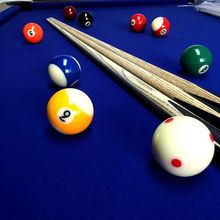 台球杆白蜡木分体斯诺克11.5中式美式黑八九球配盒杆桶套装批发厂