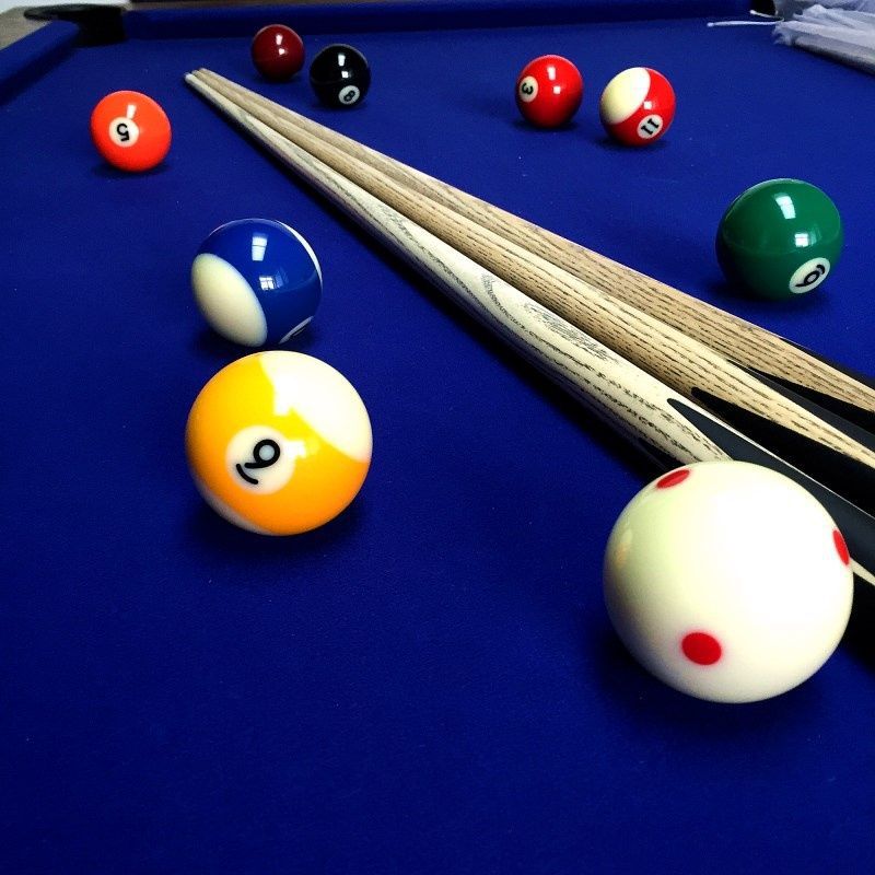 台球杆白蜡木分体斯诺克11.5中式美式黑八九球配盒杆桶套装批发厂