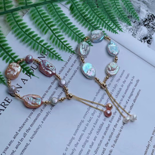 Zhuji Freshwater Pearl Bracelet Women's Fashion Baroque Bracelet Niche Stacked Purple Pearl Bracelet Wholesale Hair