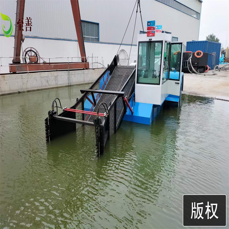 海南割草船 全自动河道水库割草船 大中小型打捞船 水草收割机械