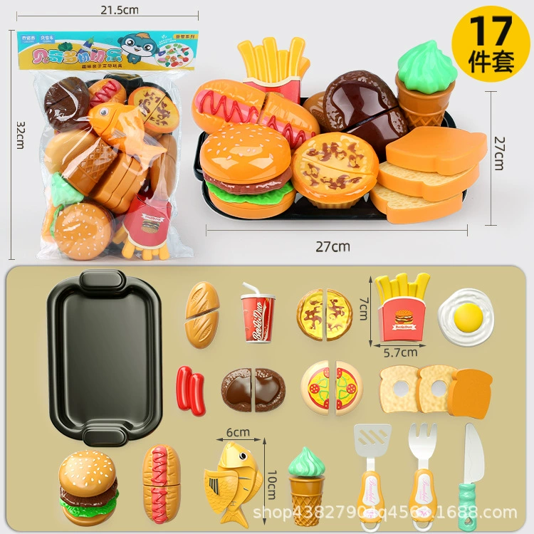 Семейная игрушка для резки для мальчиков и девочек косплей