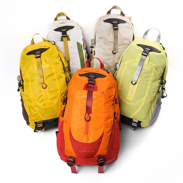 Capacious climbing backpack for men and women
