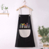 Children's art apron, bib for kindergarten, suitable for teen