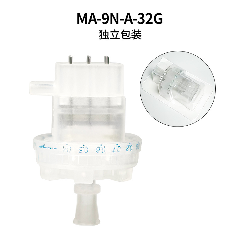 Agujas de belleza universales Dermashefa certificadas para terapia de hidratación, opciones ajustables de tres y cuatro agujas, puntas de nueve agujas de presión negativa 32G 33G.