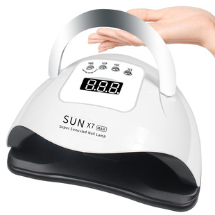 Cross-border new 220W nail lamp SUNX7MAX phototherapy machine high-power intelligent induction baking lamp 57 lights