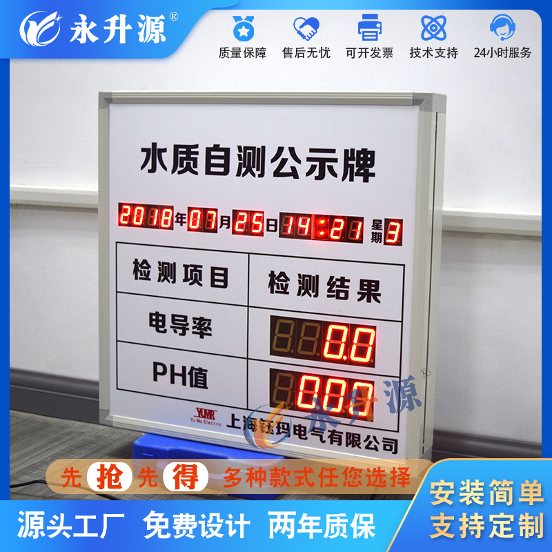 ԭˮ��ˮˮ�ʼ����ˮλˮ�¿���ˮѹtdsPHֵ �絼�ʼ������ʾ��