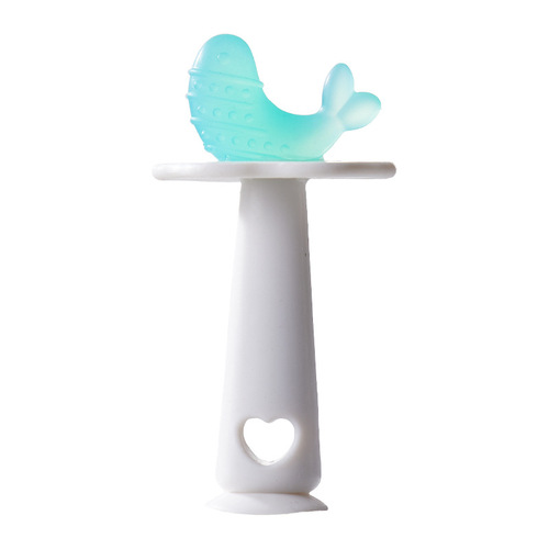 Aidodo Baby Teething Gum Baby Chew Toy Baby Hand-Eating Prevention Food Silicone Toy, Boilable and Chewable Gum