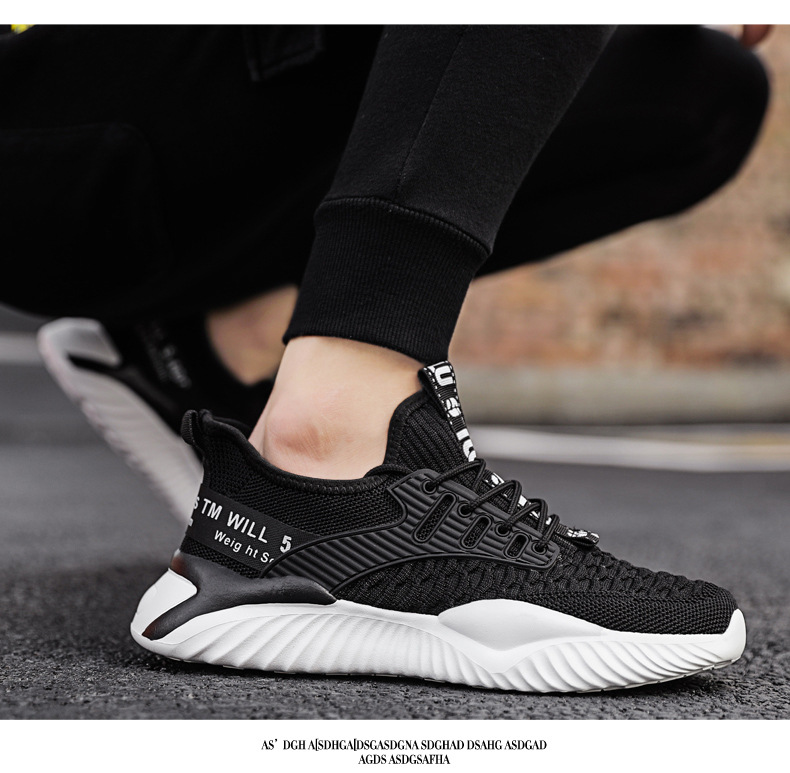 Herren Wanderschuhe Tennisschuhe Sportschuhe Sneakers Synthetisches Mesh Atmungsaktiv Leichtes Strapazierfähiges Schuhwerk_voghion.com