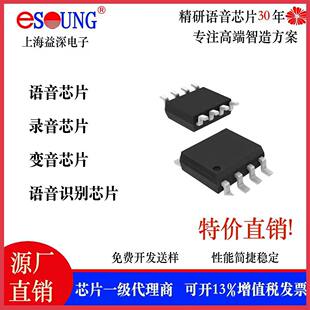 Voice chip E55XX--P8 (sealed) cost-effective chip MCU microcontroller source factory direct sales