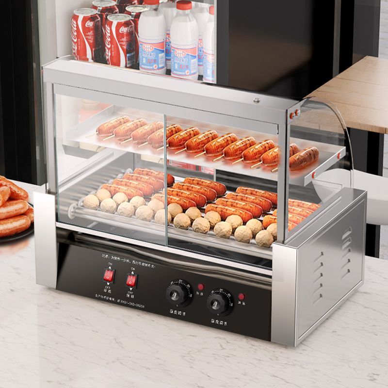 台湾烤肠机小型热狗机全自动烤肠网红摆摊机烤香肠迷你火腿肠机器