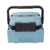 Small blue and black set (including rod inserter + water cup holder + small partition, large partition, shoulder strap)