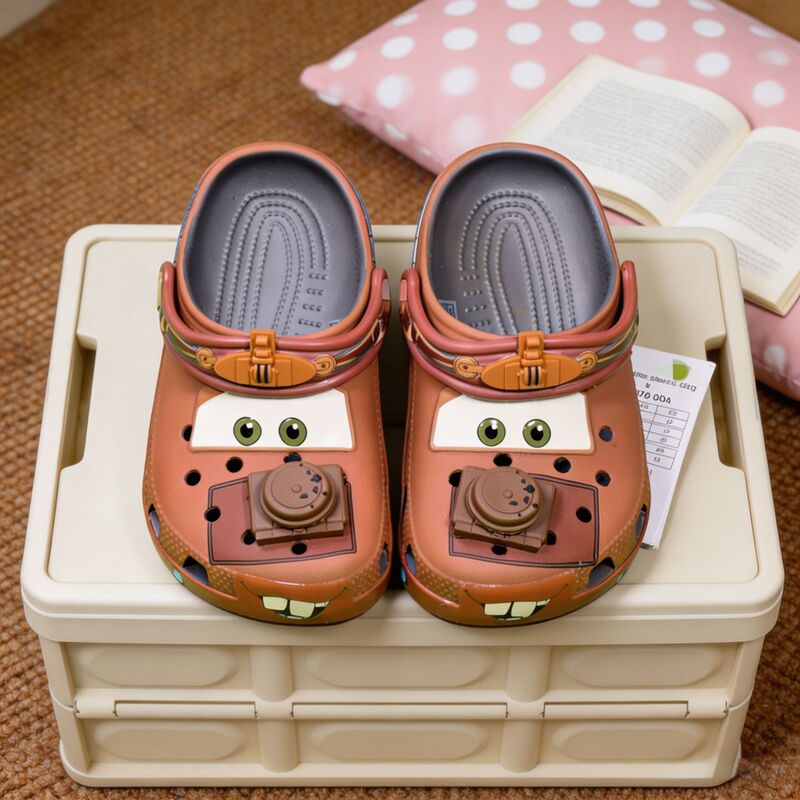 Cross Brand New Model Skate Mcqueen Car-Style Clogs Lightweight Beach Sandals Non-Slip Slippers for Men, Women, and Children Cross Brand New Model Skate Mcqueen Car-Style Clogs Lightweight Beach Sandals Non-Slip Slippers for Men, Women, and Children
