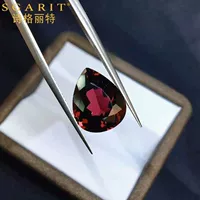 Кристально чистый полностью прозрачный цвет корпуса камень Баоюань с камнем 6,62 карата натуральный турмалин голый камень сертификат поверхности кольца