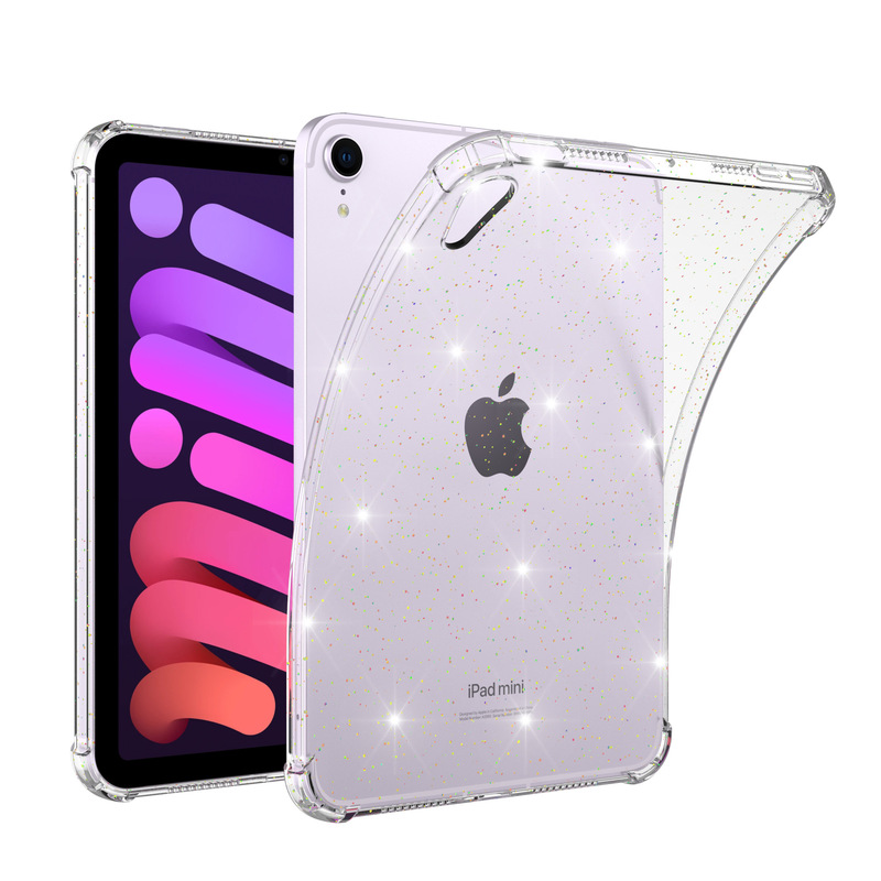 Suitable for iPad Mini Glitter Protective Case Mini6 Mini7 A17Pro Airbag Anti-Fall Transparent Case 2026 Suitable for iPad Mini Glitter Protective Case Mini6 Mini7 A17Pro Airbag Anti-Fall Transparent Case 2026