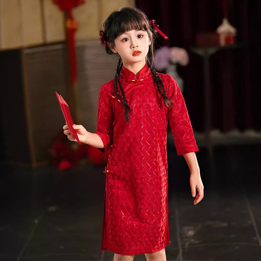 Summer retro cheongsam