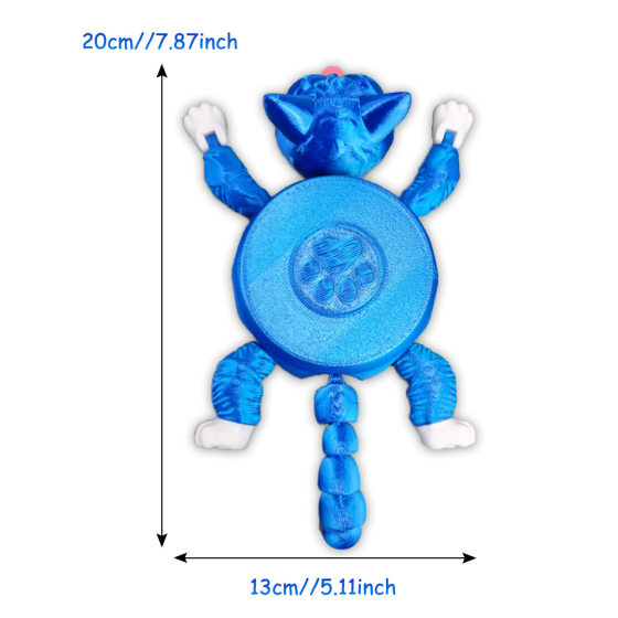 Batch of New Products 3D Printed Cat Coaster Ornaments Desktop Decompression Open-Eyed Toy Gifts Factory Direct Sales