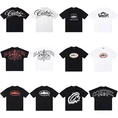 Corteiz Alcatraz Short Sleeve T-Shirt Men's Ins High Street Tee Women's Top Summer