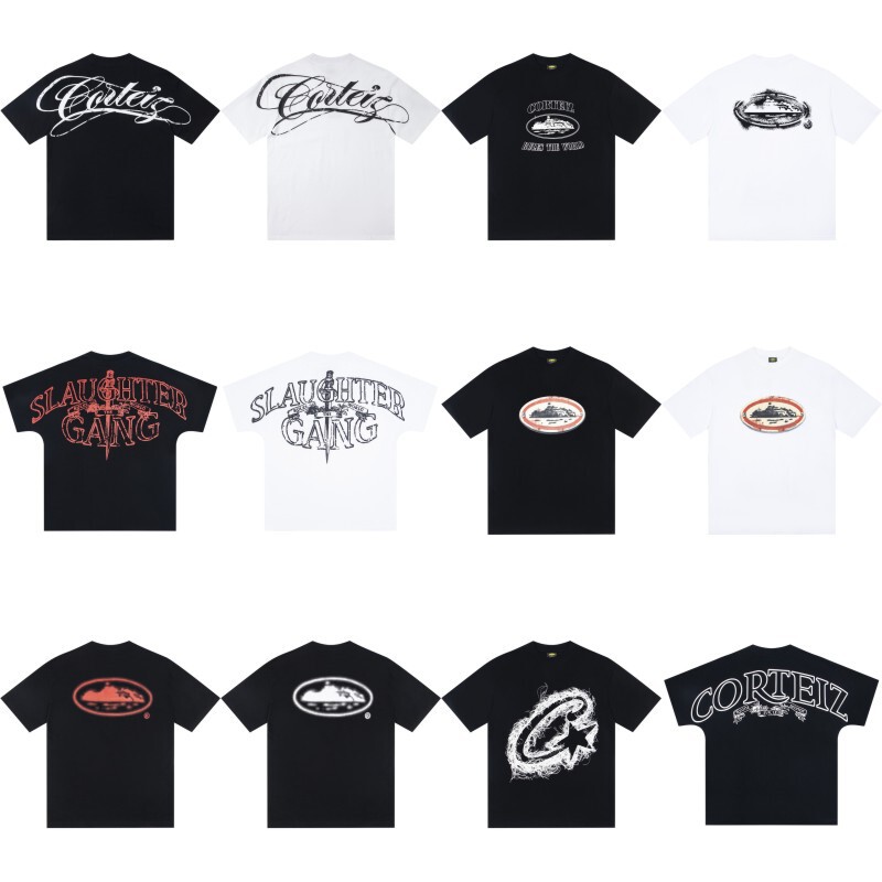 Amiri American Style Trendy Short-Sleeve T-Shirt Men's Ins High Street T-Shirt Women's Top Summer