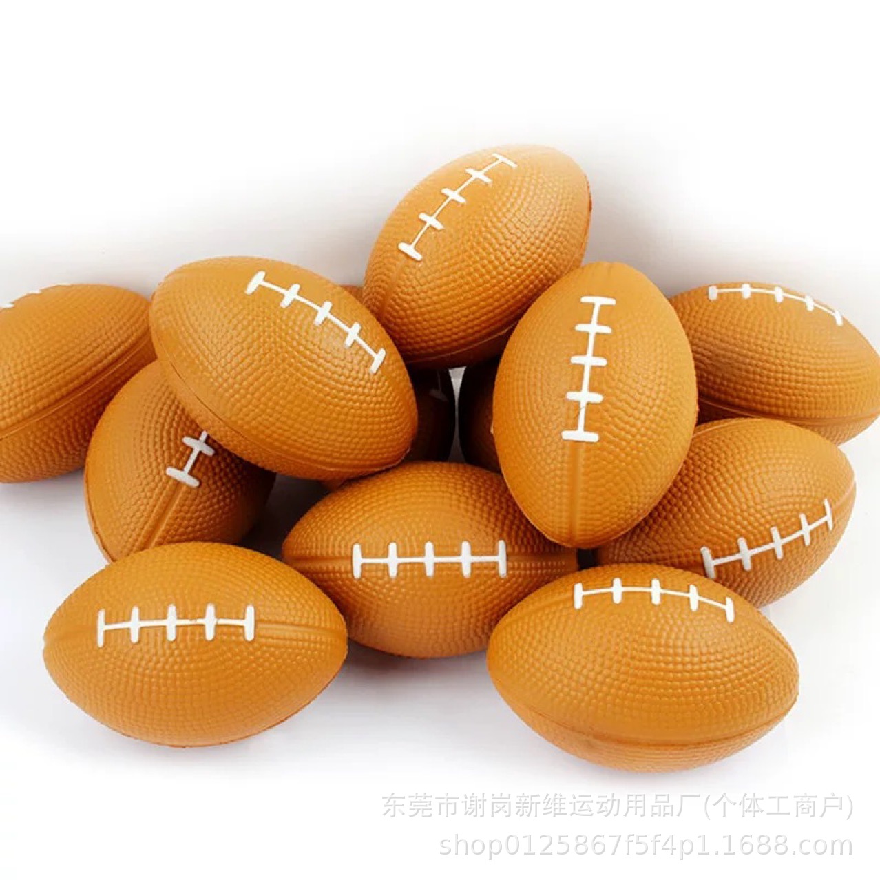 Factory Wholesale High Resilience Inflatable-Free Pu Foam Pressure Ball Solid Decompression Vent Press Ball Pu Football