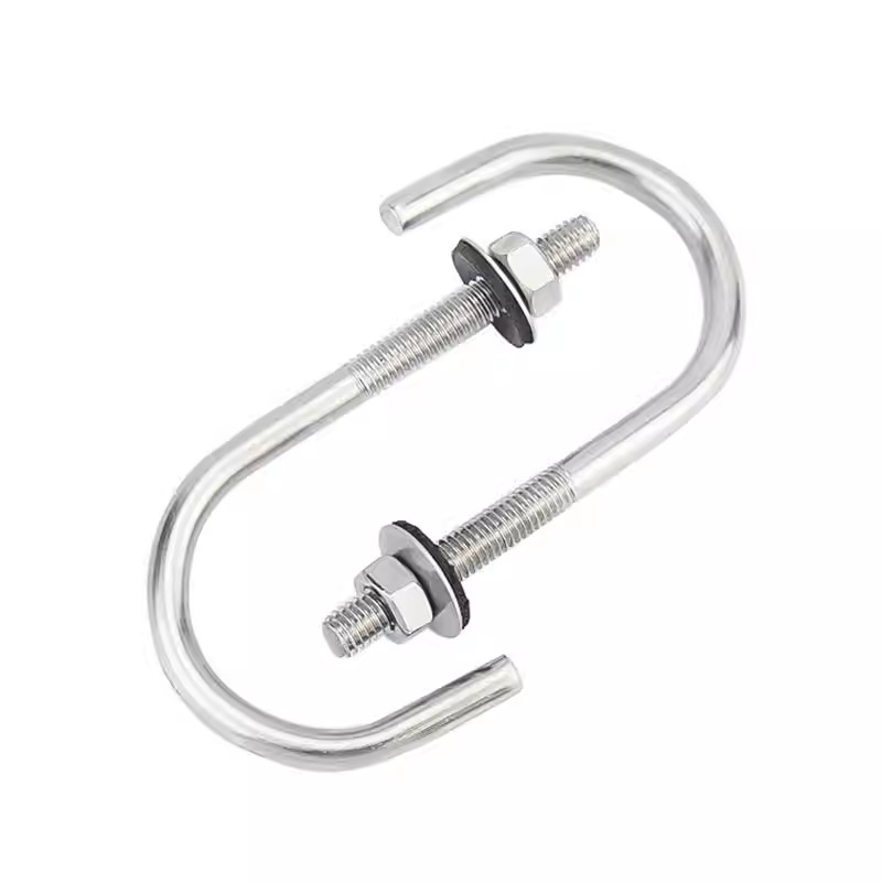 304 gancho de asbesto de acero inoxidable gancho cuadrado tornillo de forma especial gancho redondo perno de gancho de ángulo 6 tornillo de gancho de ladrillo grande