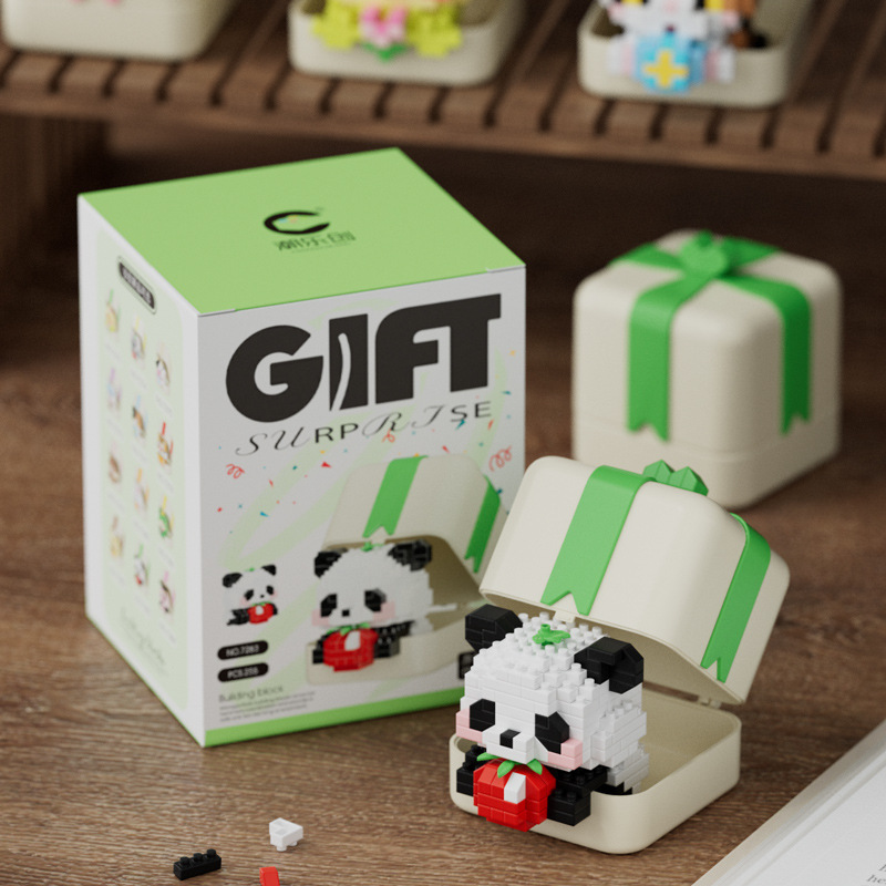 Fat Panda + caja de regalo 255 gránulos