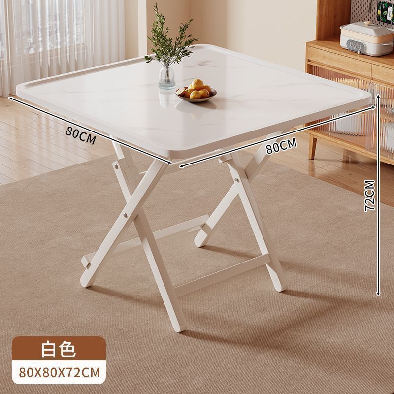 Mesa de mahjong doméstica, mesa de comedor multifuncional, mesa de comedor de doble propósito, mesa de mahjong pequeña, mesa de ajedrez y tarjetas de fricción manual, mesa cuadrada plegable
