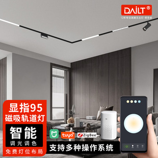 Norder magnetic suction light Xiaomi Xiaoai graffiti smart system mobile phone voice control home intelligent magnetic suction rail