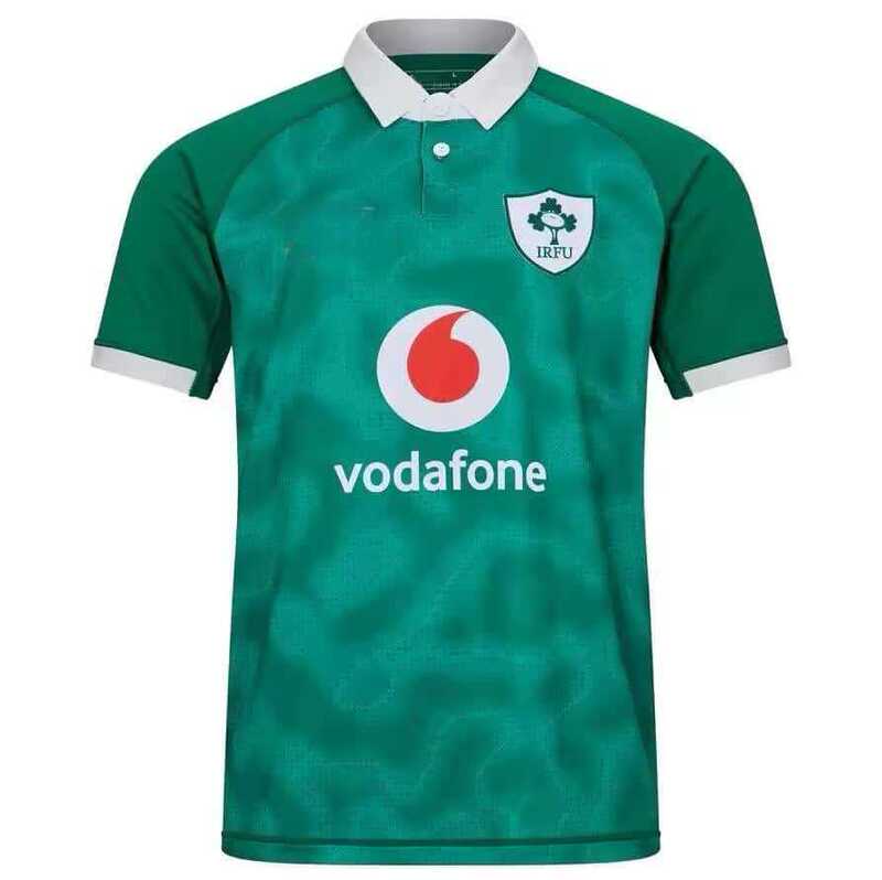 Rugby Jersey 2025-26 Ireland Home Rugby Jersey Men's Short-Sleeved Sweatshirt